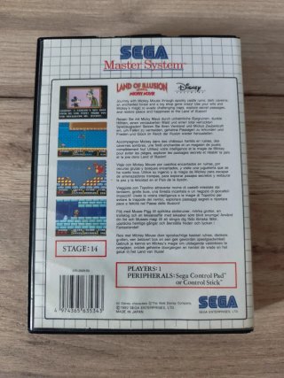 Land of Illusion Master System Sega