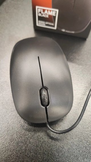 Rato NGS Flame Preto USB