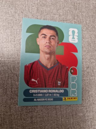 Pack cromos Mundial 2026 Messi y Ronaldo
