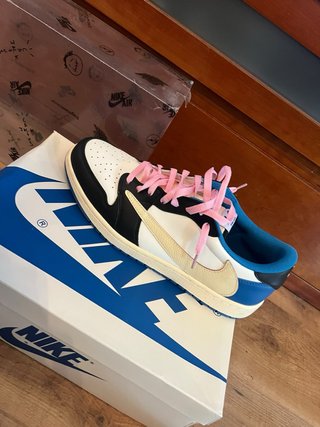 Air Jordan 1 Low Travis Scott x Fragment Talla 4