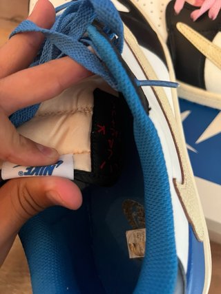 Air Jordan 1 Low Travis Scott x Fragment Talla 4