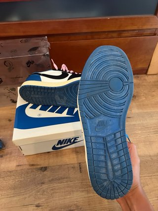 Air Jordan 1 Low Travis Scott x Fragment Talla 4