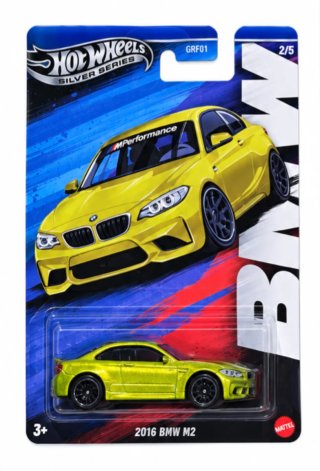 Hot Wheels 2016 BMW M2 Plata GRF01 2/5