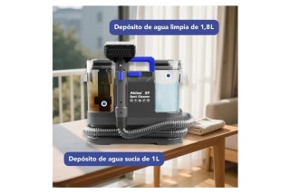 Aspiradora Akitas X7 Agua Tapicería