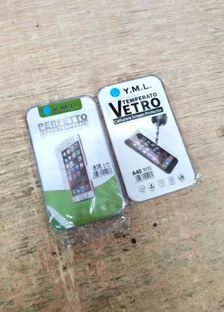 Coppia Vetro Temperato Samsung Galaxy a10 E A40 Y
