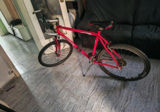 Bicicleta de Montaña Roja