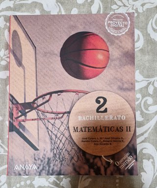 Matemáticas II. 2o de Bachillerato