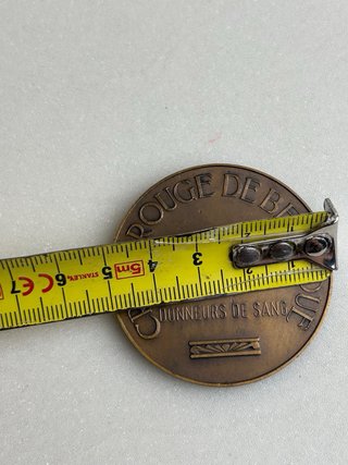 Medalla Cruz Roja Belga.