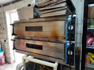Horno de pizza doble Adler