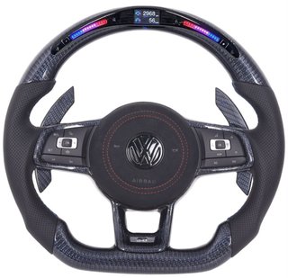 Volante Carbono LED VW Golf MK7 GTI R