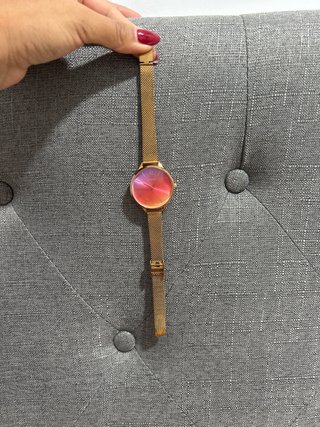 Reloj Parfois Dorado y Rosa