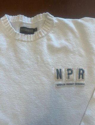 Felpa Napapijri NPR bianca