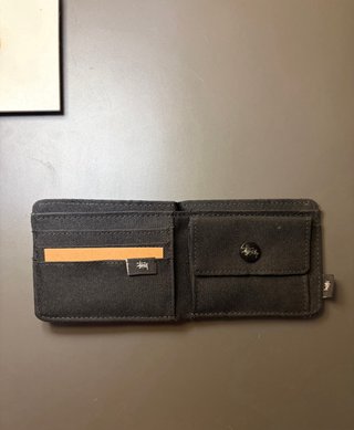 Cartera Stussy Negra