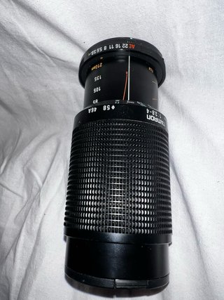 Teleobjetivo zoom manual Tamron