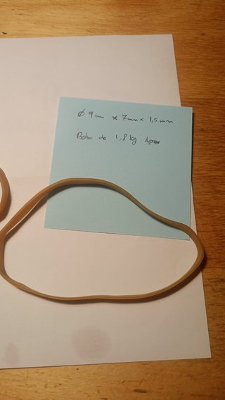 1.8 Kg Bandas de Goma Papelería, gomas elasticas