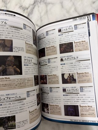 Guide Final Fantasy 20 Anniversary Ultimania JP