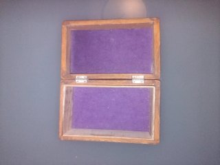 Caja India Madera Tallada Artesanal