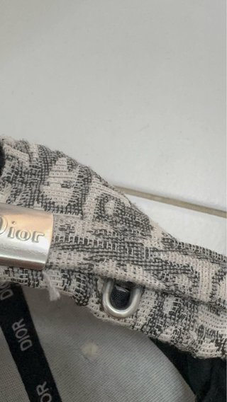 Gorra Dior CD Gris y Blanca