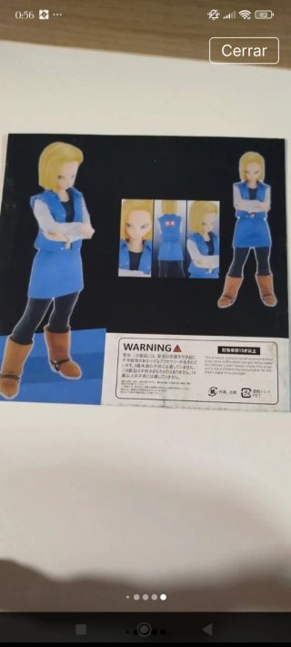 Figura C-18 Androide Dragon Ball Z Saga Cell