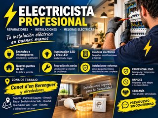 ELECTRICISTA | CANET · SAGUNTO · PUERTO DE SAGUNTO