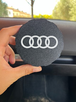 Tapa regulador asiento A3 con logo Audi