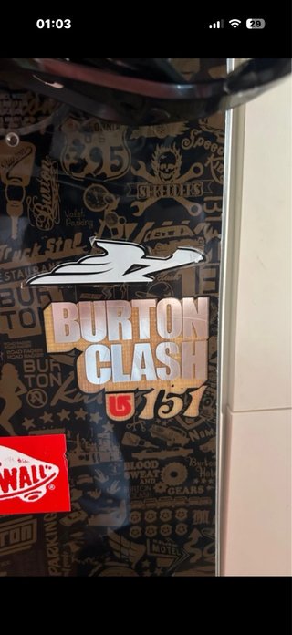 Tabla de Snowboard Burton Clash Pro 151