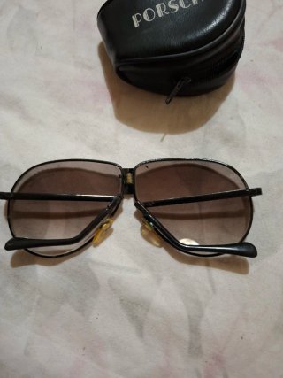 Gafas Porsche Vintage Estuche Negro