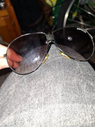 Gafas Porsche Vintage Estuche Negro