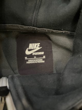 Felpa Nike Nera Zip Taglia M