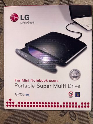 LG GP08 Lite Lector/Grabador DVD Externo