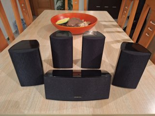 Onkyo altavoces 120watios (5 unidades)espectacular