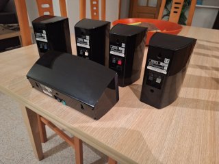 Onkyo altavoces 120watios (5 unidades)espectacular