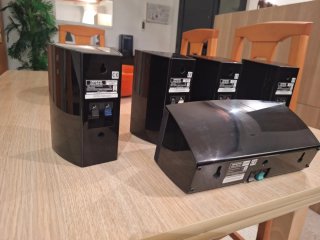 Onkyo altavoces 120watios (5 unidades)espectacular