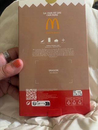 Funda iPhone  17 McDonald's Big Mac
