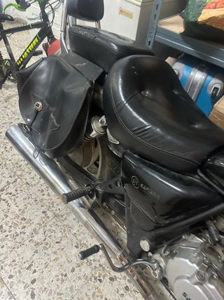 Moto 125cc Negra