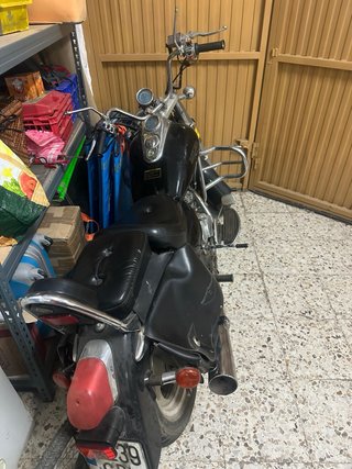 Moto 125cc Negra