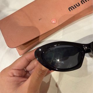 Occhiali da sole Miu Miu neri