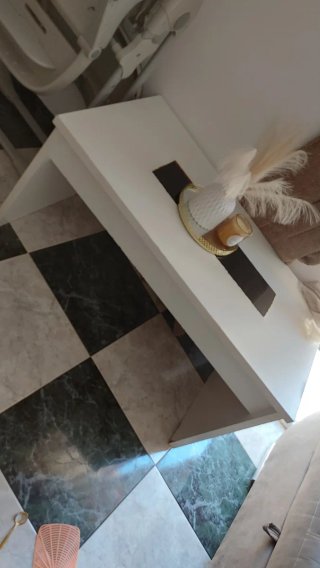 Mesa de centro blanca