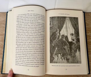 Livro O Caminho da França/Gil Braltar, Júlio Verne