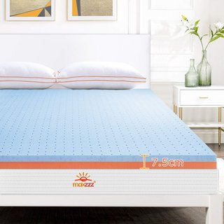 Maxzzz topper viscoelástico gel 7,5cm cubrecolchon