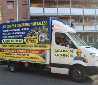 Compra de chatarra. y portes economicos