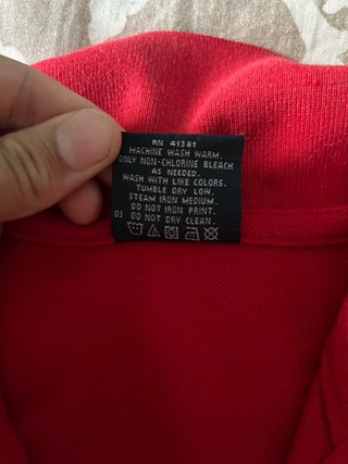 Polo Ralph Lauren Sport Talla M Roja