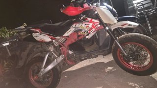 Pit Bike KAYO V3R Motocross Roja y Blanca