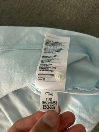 Polo Tommy Hilfiger Azul Claro Talla L