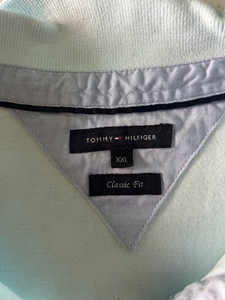 Polo Tommy Hilfiger Azul Claro Talla L