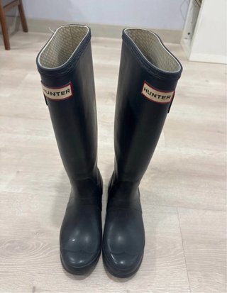 Botas Hunter Altas Negras Originales