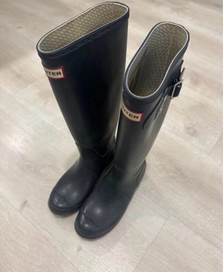 Botas Hunter Altas Negras Originales