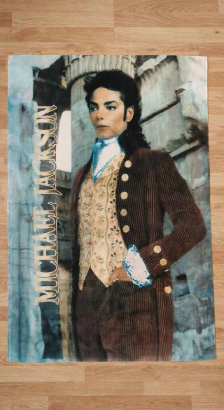 Tapiz Michael Jackson Vintage 90s