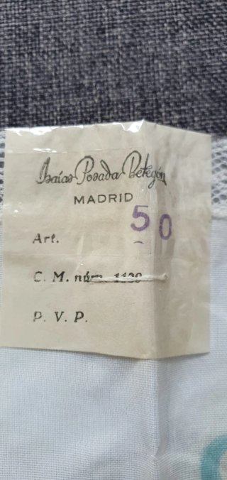 Pañuelo Antiguo Madrid Colección Vintage Nuevo