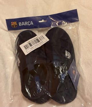 Pantuflas FC Barcelona Azul